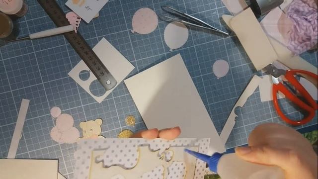 Открытка детская/Процесс/скрапбукинг смотреть онлайн