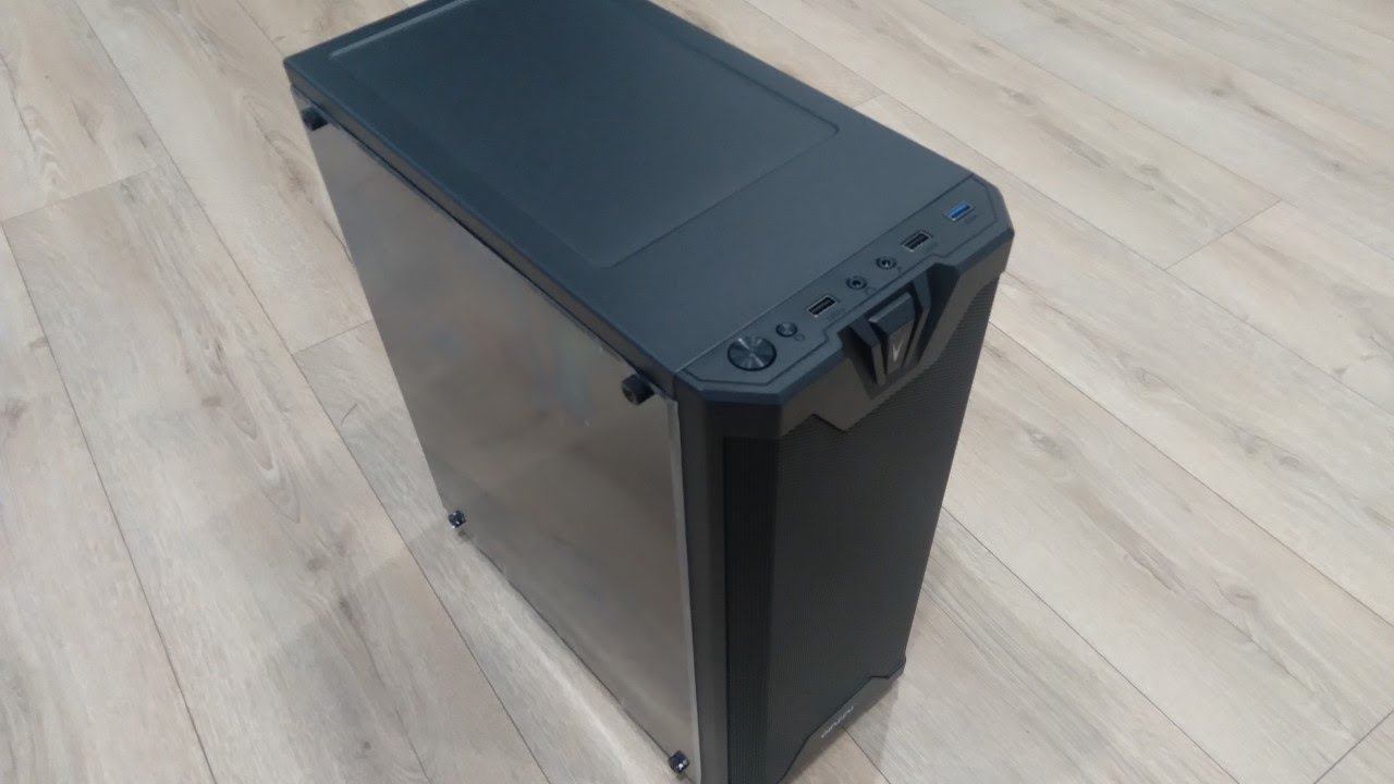 Обзор на корпус для компьютера GiNZZU SL180 смотреть онлайн