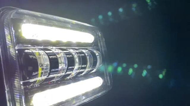 LED фара 50 Ватт Ближний с СТГ и ДХО - смотрим на дороге смотреть онлайн