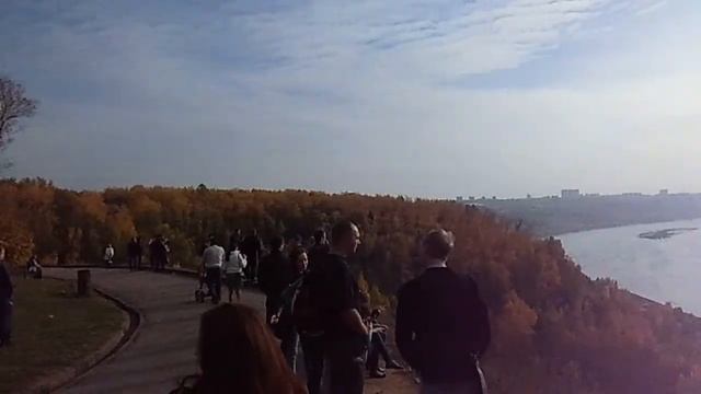 Парапланы и просто красота! Осень, Парк "Швейцария", г.Нижний Новгород смотреть онлайн