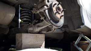 Замена задних амортизаторов и пружин на хонда цивик 4д