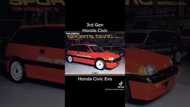 Honda Civic Evolution 3rd Gen смотреть онлайн