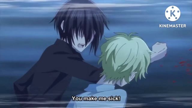 Акито ударил Момидзи...? фрагмент из сериала?Корзинка фруктов? смотреть онлайн