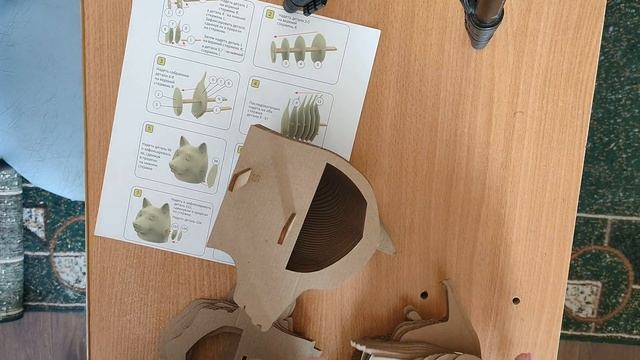 Qbrix 3D конструктор (Копилка). Распаковка и сборка.