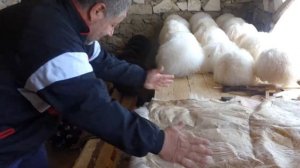 Мастер Магомед шьёт папахи. Тебекмахи. Дагестан 2021.