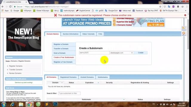 How to host your website for free with PHP and MySQL support - Part 1: Creating the subdomain смотреть онлайн