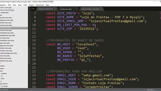 Loja Virtual com PHP 7 - Aula 02 - Página para editar produtos смотреть онлайн