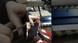 Замена световой вилки  грузового прицепа.