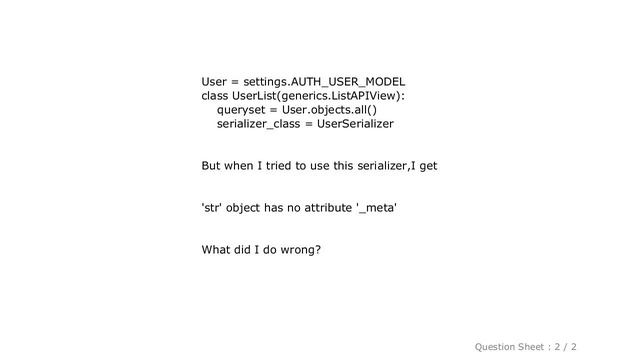 Django : How to serialize custom user model in DRF смотреть онлайн