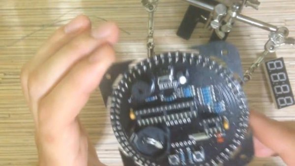 ✅ ПАЯЕМ САМИ СУПЕР DIY KIT НАБОР КРУГЛЫЕ LED ЧАСЫ | Китайская Посылка #35 [Aliexpress.com]