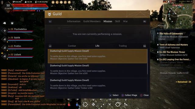 Black Desert PS4 Гильдийные квесты стрим смотреть онлайн
