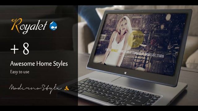 Royalet | One Page Bootstrap Drupal Theme | Themeforest Website Templates and Themes смотреть онлайн