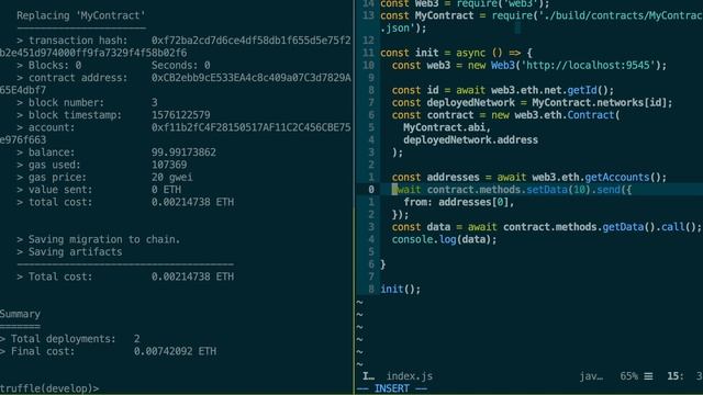 Web3 Tutorial: send transactions to a smart contract смотреть онлайн