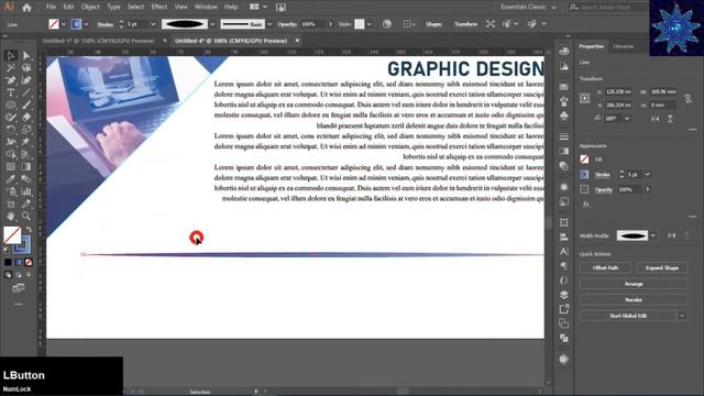 Flyer Brochure Design : Illustrator | Adobe Illustrator Learning | Brochure Design Part 1 (4) смотреть онлайн