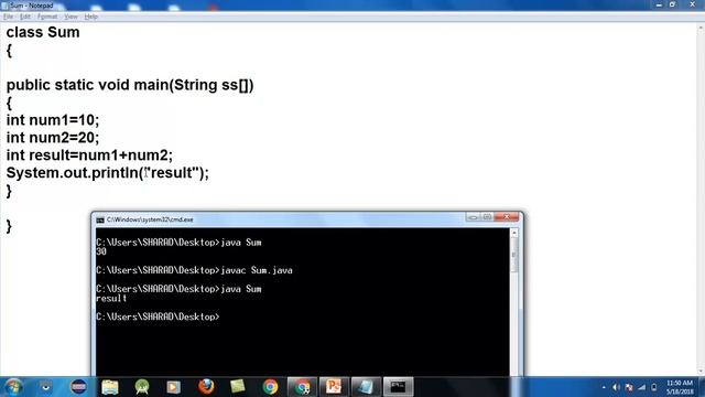 Sum of Two Number | Without User Input | Print, Println & Printf | In Hindi-02 смотреть онлайн