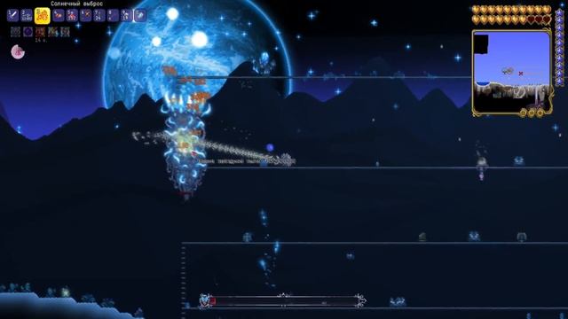 Небесные башни / Первая встреча с мунлордом / #21 / Terraria / Calamity Mod / Террария с модами смотреть онлайн
