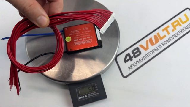BMS Li-Ion 13S 48V 15A симметрия