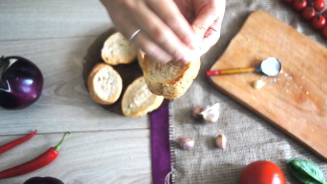 Пирамидки из баклажанов ♡ [Вегетарианские рецепты "БлагоДарю"] смотреть онлайн