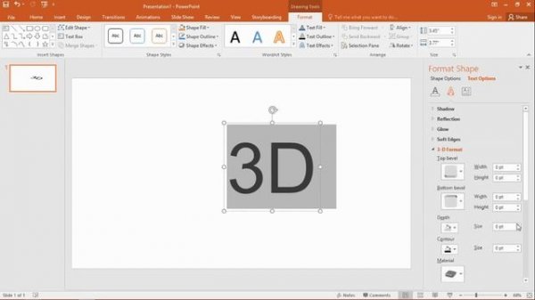 Create 3D Text in 2 Minutes Using PowerPoint