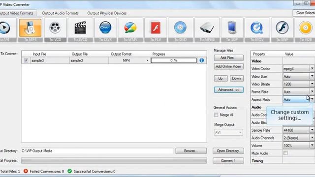 Convert AVI To MP4 смотреть онлайн