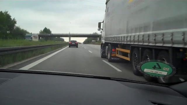 MTM Audi 2010 S4 on A9 Autobahn смотреть онлайн