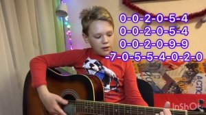 Как играть на гитаре на одной струне happy birthday