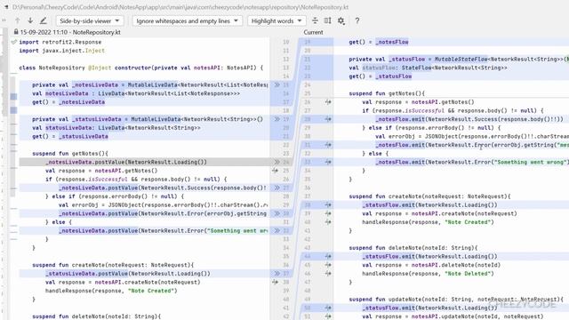 Android StateFlow vs LiveData Example | NotesApp StateFlow | CheezyCode (Hindi) смотреть онлайн