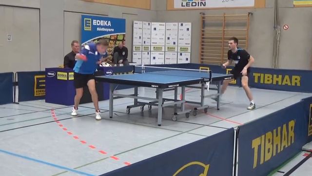 Tischtennis Bayer M Buxheim 20170121 33 Ehret Effeltrich vs Brandenburger смотреть онлайн