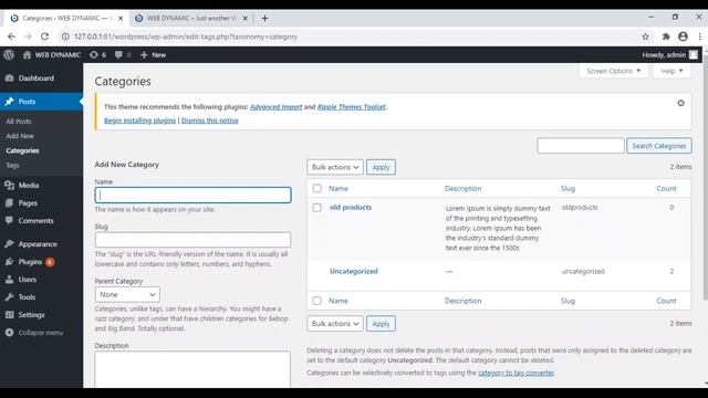 Class 4: categories and tags and media in WordPress| Complete WordPress tutorial смотреть онлайн