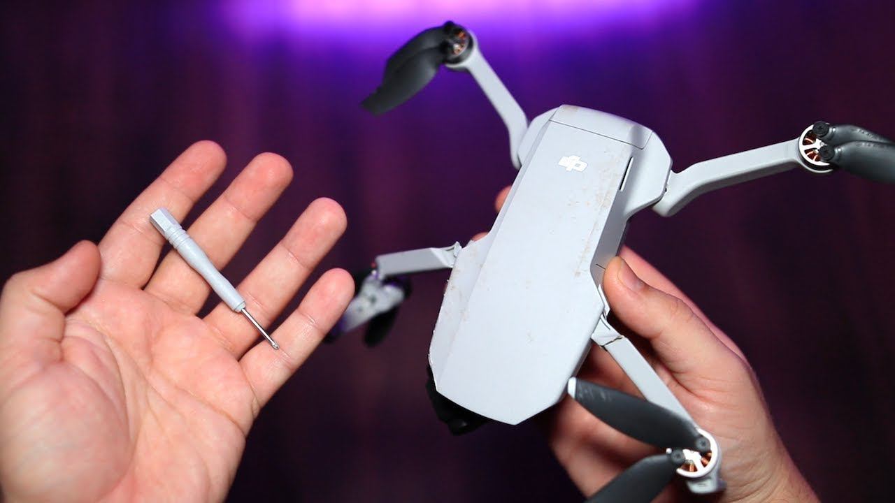 РАЗБОРКА DJI MAVIC MINI после падения / DJI Mavic Mini Teardown after CRASH смотреть онлайн