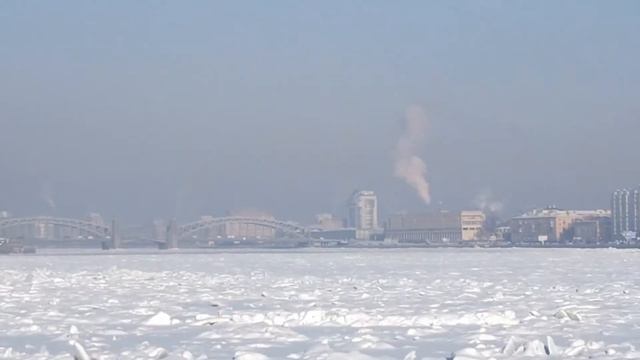 Между мостами Александра Невского и Большеохтинский ?? 09.02.21? смотреть онлайн