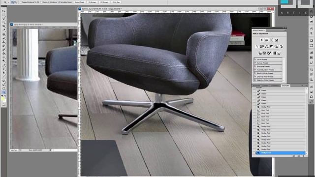 Постобработка в Фотошопе: Придание глубины всей картинке и предметам. Вторая ступень 3DArtist