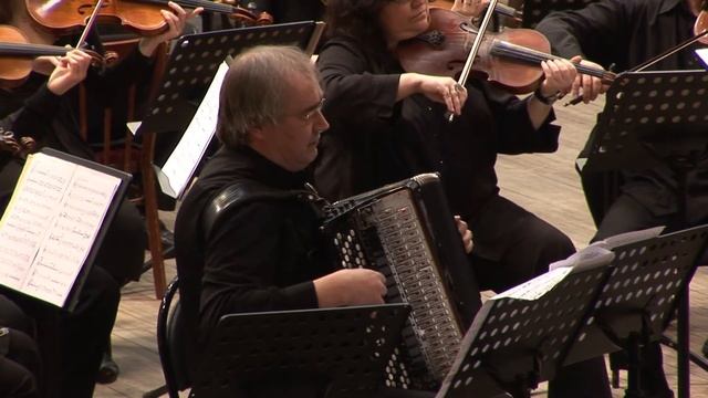 Анастасия Сало "В пещерах Севера", симфоническая зарисовка для баяна и симфонического оркестра. смотреть онлайн