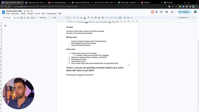 How To Scrape Unlimited Leads from Instagram using AI смотреть онлайн