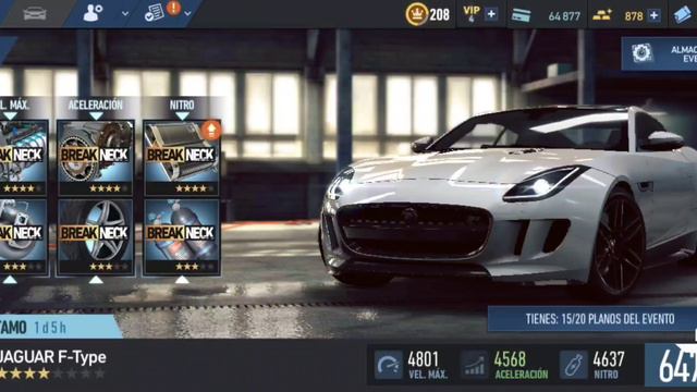 NFS No Limits - Midnight Boulevard - Day#4 - Jaguar Type F - Un largo dia sin problemas!!🤣🤣 смотреть онлайн
