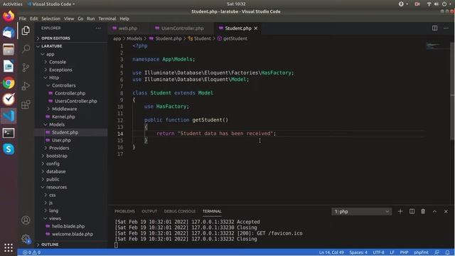 Database connection and Fetch data from DB Laravel 8 | Laravel Angular Tutorial | Part-5 смотреть онлайн