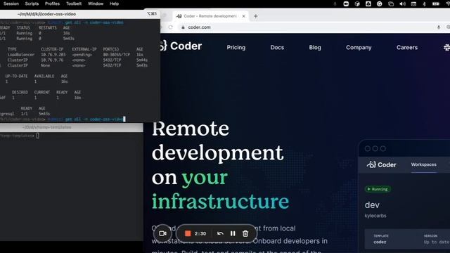 Install Coder OSS on Kubernetes with Helm смотреть онлайн