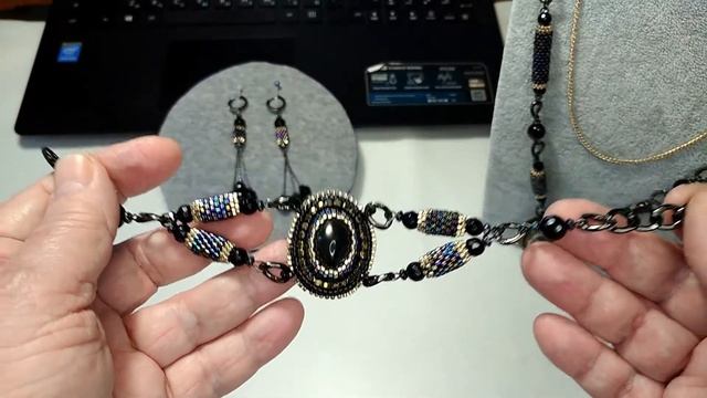 Комплект украшений " Северное сияние". смотреть онлайн