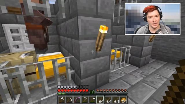 How to Minecraft: Villager PRISON for Trading Enchantments in 1.16 [#6] смотреть онлайн