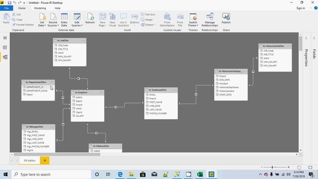 OLTP To DW OLAP : Many To Many Relationship PowerBI - 12
