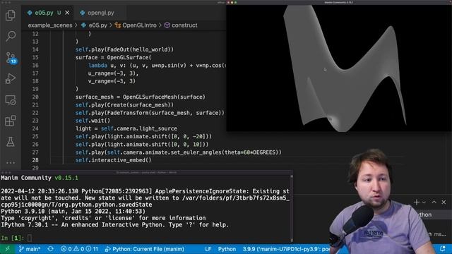 Manim Tutorial Series E05: Interactivity | Mathematical Animations WITH EASE смотреть онлайн
