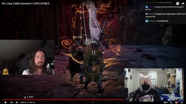 Asmongold on Wo long fallen dynasty смотреть онлайн