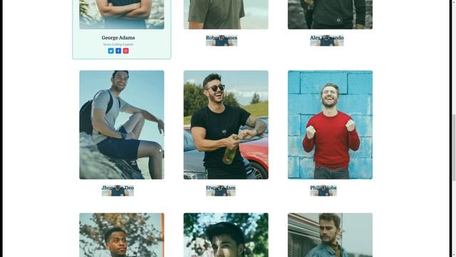 Pelouse - Gardening Landscaping Lawn Website Figma UI Template 8 landscape architects смотреть онлайн