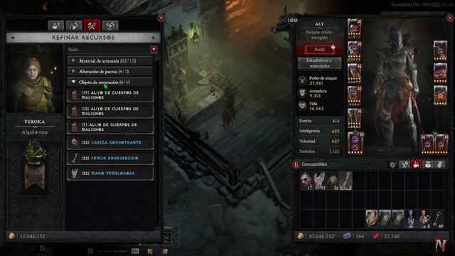 Diablo IV - Guía - Cómo convertir los materiales de Varshan entre ellos смотреть онлайн