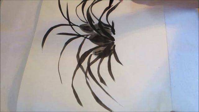 Oncidium Orchid Painting Attempt смотреть онлайн