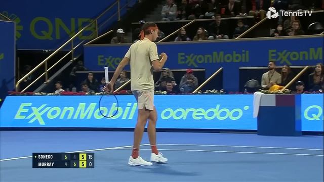 Andy Murray vs Lorenzo Sonego DRAMATIC Finale! | Doha 2023 Highlights смотреть онлайн