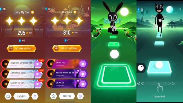 Cartoon dog - Cartoon Mouse - Cartoon Rabbit - Cartoon cat //// Tiles Hop EDM Rush смотреть онлайн