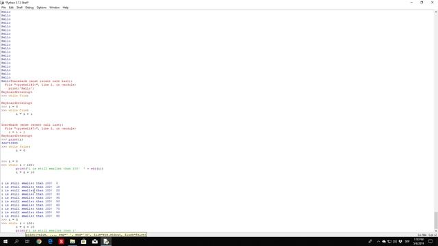 Python 3 - While Loop смотреть онлайн