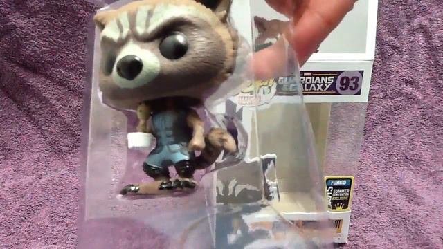 UNBOXING FUNKO POP! SDCC COMIC CON 2015 EXCLUSIVE MARVEL ROCKET RACCOON + POTTED GROOT смотреть онлайн