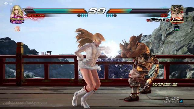 TEKKEN 7 LuckyEevee (Lili) vs 4s4ki (Heihachi) 02.11.22 смотреть онлайн